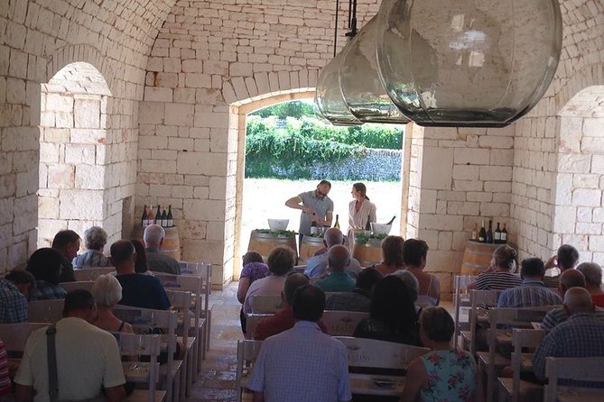Private Wine Tour From Ostuni With Lunch Including Alberobello and Locorotondo - Confirmation Within 48 Hours, Subject to Availability