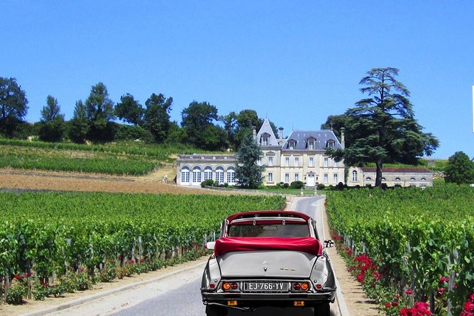 Private Wine Trip to Saint-Emilion Aboard Vintage French Presidential Car - Inclusions and Exclusions