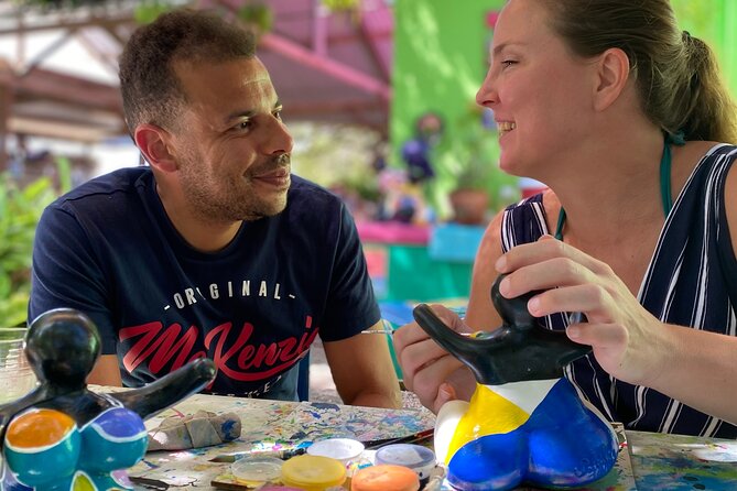 Private Workshop Chichi Painting at Serena'S Art Factory - Creating the Chichi Sculpture