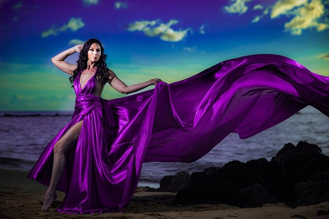 Professional Flying Dress Photoshoot - Booking and Confirmation Details