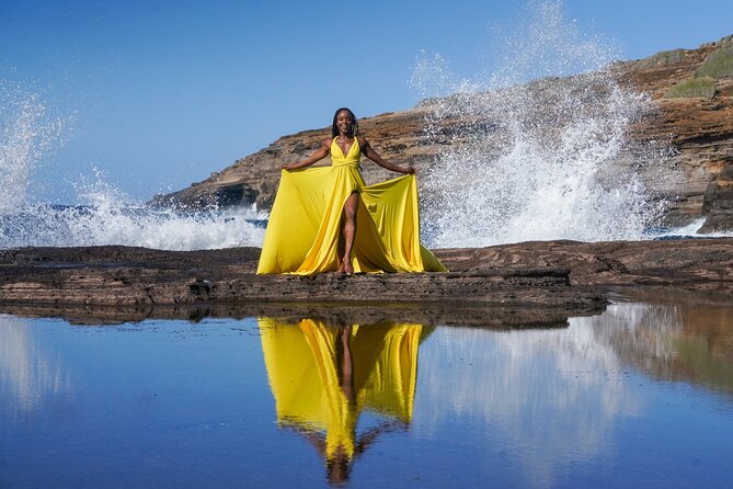 Professional Flying Dress Photoshoot - Capturing the Moment