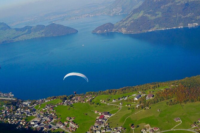 Professional Paragliding Tandem Flights Luzern / Lucerne - Key Points
