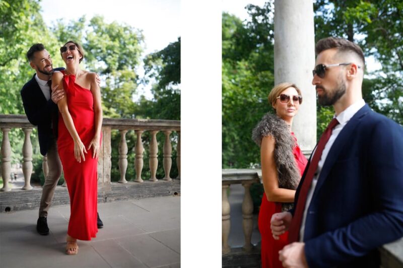 Professional Photoshoot at Royal Garden - Preparing for the Photoshoot