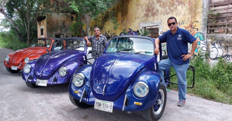 Progreso: Ghost Town Tour + Beach Club in a Classic Beetle - Itinerary