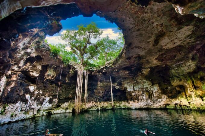 Progress: Excursion to the Santa Barbara Homun Cenotes - Getting There