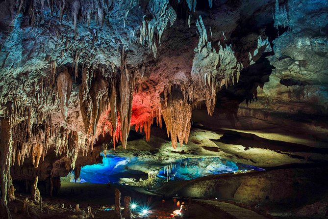 Prometheus Cave, Martvili Canyon, Okatse Waterfall and Lomina Lake From Kutaisi - Prometheus Cave Exploration