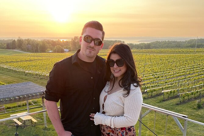 Proposal and Engagement Sunset Wine Tour in Traverse City - Customizing the Wine Tour Experience