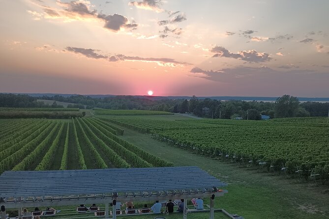 Proposal and Engagement Sunset Wine Tour in Traverse City - Capturing the Unforgettable Moment