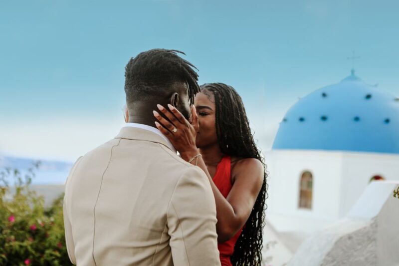 Proposal Photographer in Santorini - Location and Booking