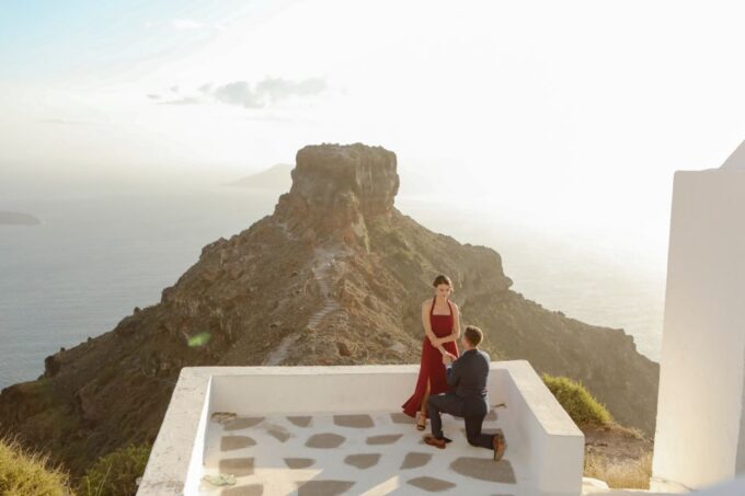 Proposal Photographer in Santorini - Photoshoot Experience