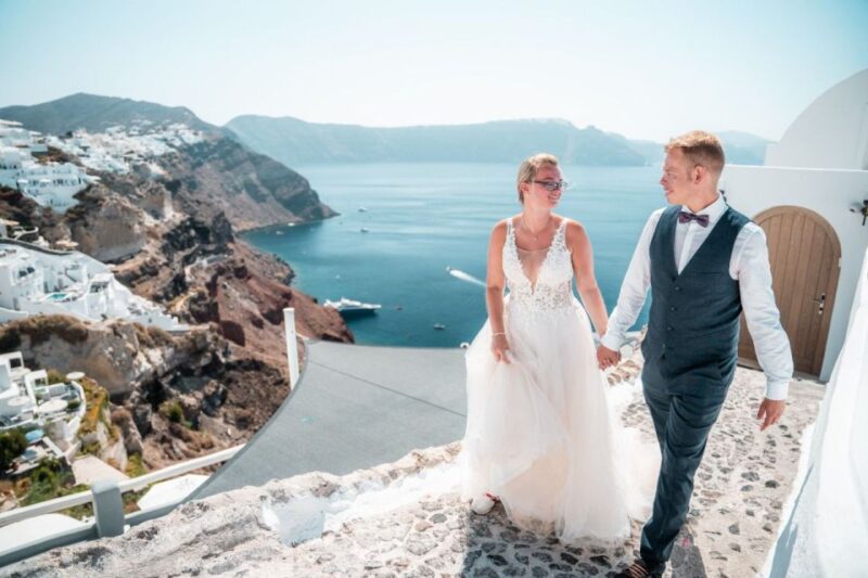 Proposal Photoshoot Santorini - Capturing the Surprise