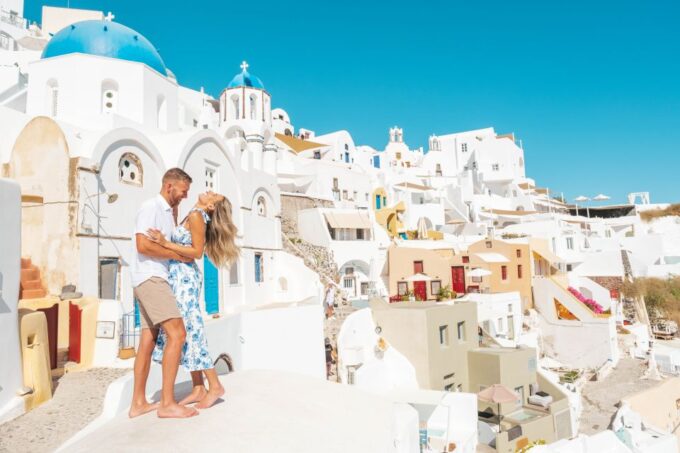 Proposal Photoshoot Santorini - Unique Vantage Point