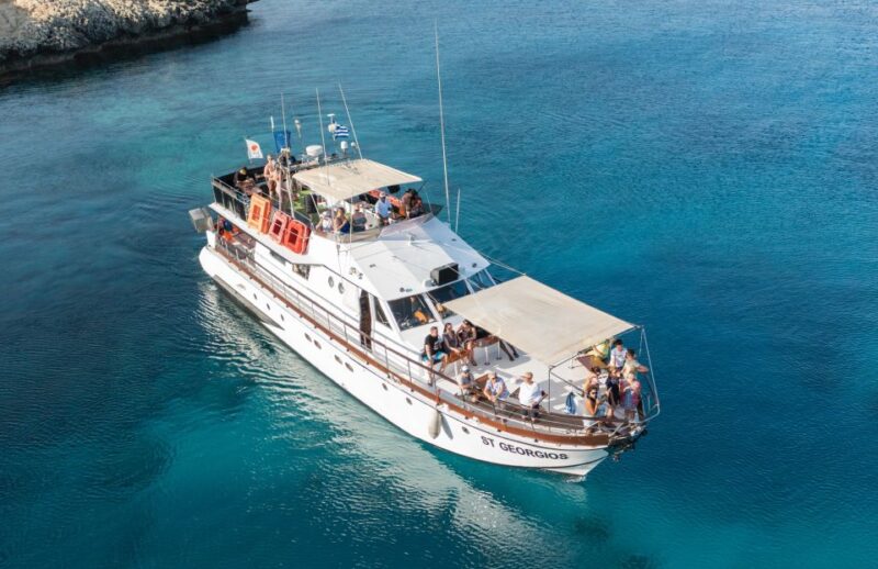 Protaras: 80S and 90S Sunset Cruise With Cypriot Dinner & DJ - Transportation and Pickup