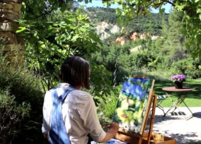 Provence: 5 Days Watercolor Landscaping Painting Classes. - Included Supplies