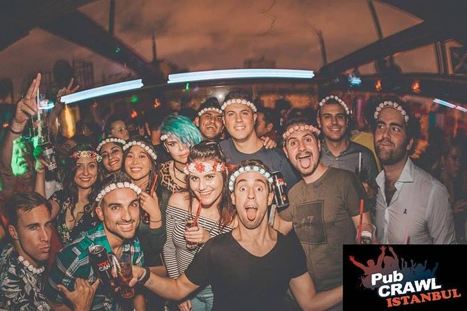 Pub Crawl Istanbul / Rooftop Parties & Party Bus - Exploring Istanbuls Vibrant Nightlife