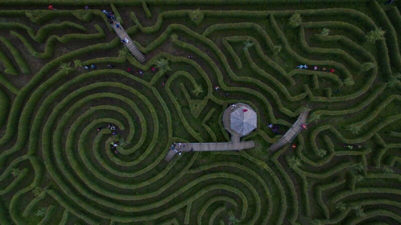 Puebla: Alpinia Mountain and Nature Park - Maze, Hiking, and Zipline