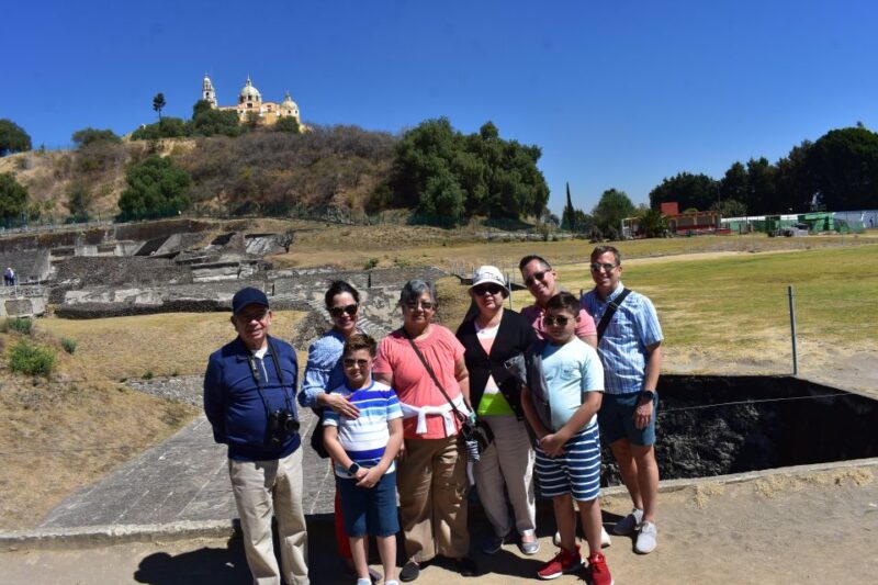 Puebla: Cacaxtla and Cholula Private Archaeological Tour - Cholula Exploration