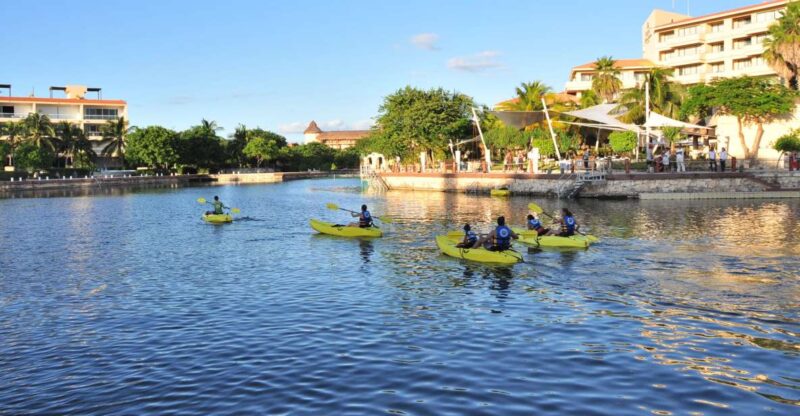 Puerto Aventuras: Dolphin Royal Swim & Kayaking With Buffet - Frequently Asked Questions