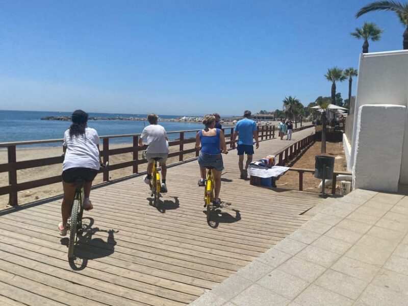 Puerto Banus: Premium Bike Tour Puerto Banus Incl. Tapas and Drink - Key Points