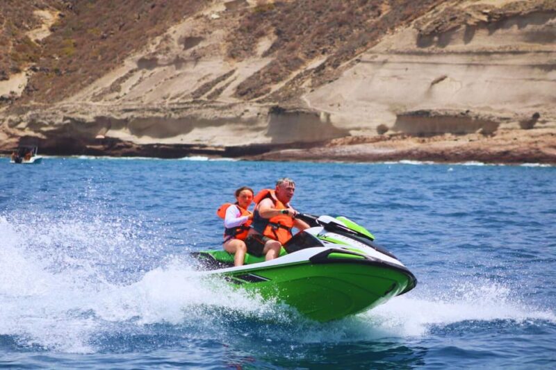 Puerto Colón: Kawasaki Jet Ski Tour Along Tenerifes Coast - Inclusions and Restrictions