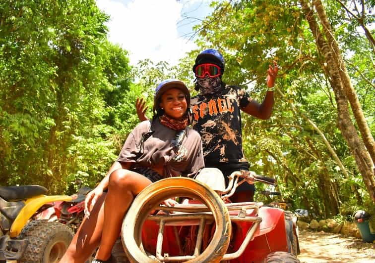 Puerto Morelos: ATV Jungle Ride With Cenote Swim & Ziplines - Key Points