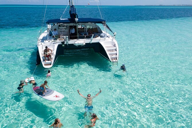 Puerto Morelos Catamaran Secret Sandbar Sail With Lunch and Drinks - Light Lunch and Drinks