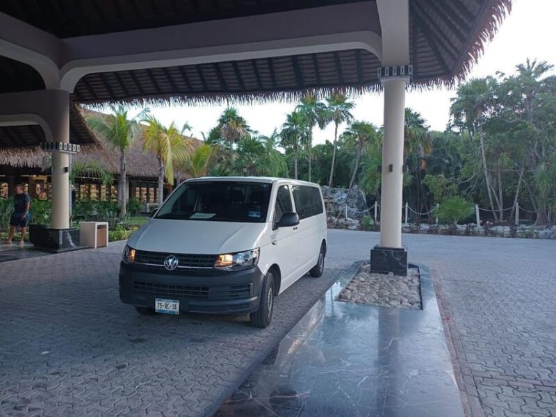Puerto Morelos: Private Van Transfer to Cancun - Destination and Coverage