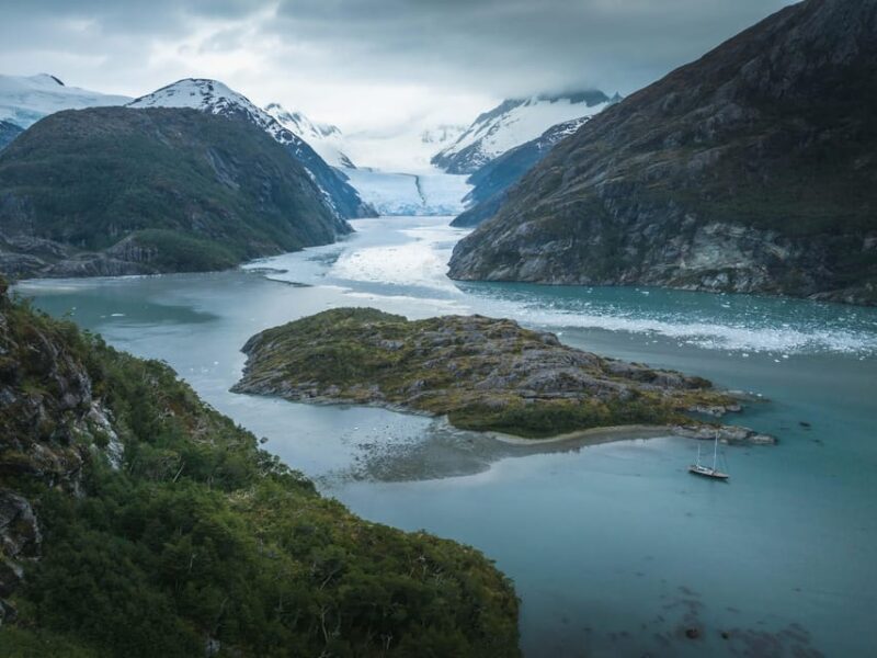 Puerto Natales: Mountain Fjords Navigation W/ Whiskey Ice - Gray Cape Lighthouse