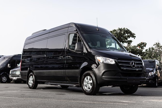 Puerto Rico Island Wide Private Transfers, 14Pax Lux Sprinter Van - Vehicle Specifications