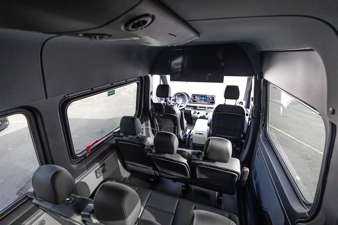 Puerto Rico Island Wide Private Transfers, 14Pax Lux Sprinter Van - Vehicle and Amenities