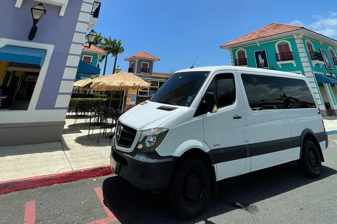 Puerto Rico Island Wide Transfer, Mercedes ECO Van, Select Zone - Booking Considerations