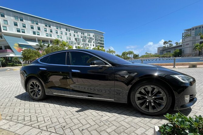 Puerto Rico Island Wide Transfer, Tesla S Lux Sedan, Select Zone - Additional Service Options