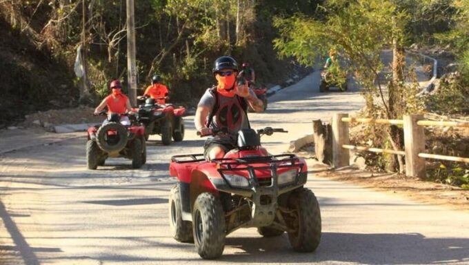 Puerto Vallarta: ATV Canopy River - ATV Adventure