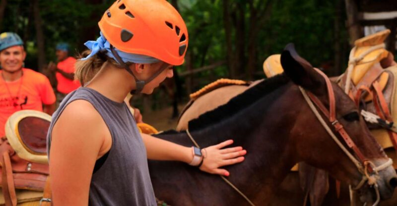 Puerto Vallarta: Canopy River Zip Line Tour With Mule Ride - Activity Duration and Price