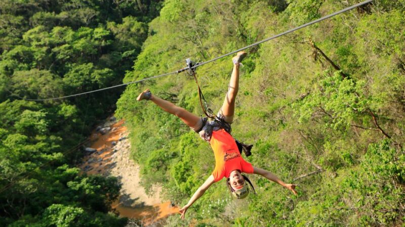 Puerto Vallarta: Canopy River Zip Line Tour With Mule Ride - Zip Line and Mule Ride Experience