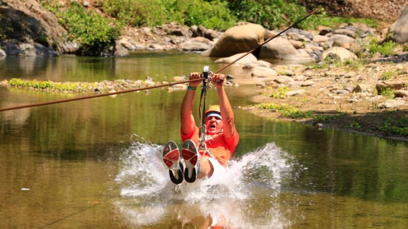 Puerto Vallarta: Canopy River Zip Line Tour With Mule Ride - Infinity Pool and Tequila Tasting