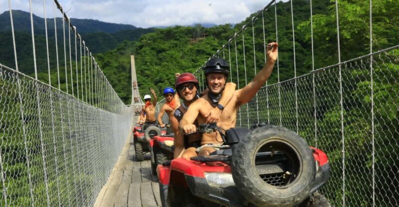 Puerto Vallarta: Jorullo Bridge ATV, Waterfall, Tequila Tour - Experience Highlights