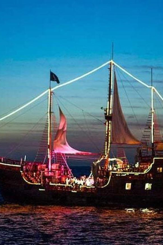 Puerto Vallarta: Pirate Ship Night Cruise With Dinner - Dining Options