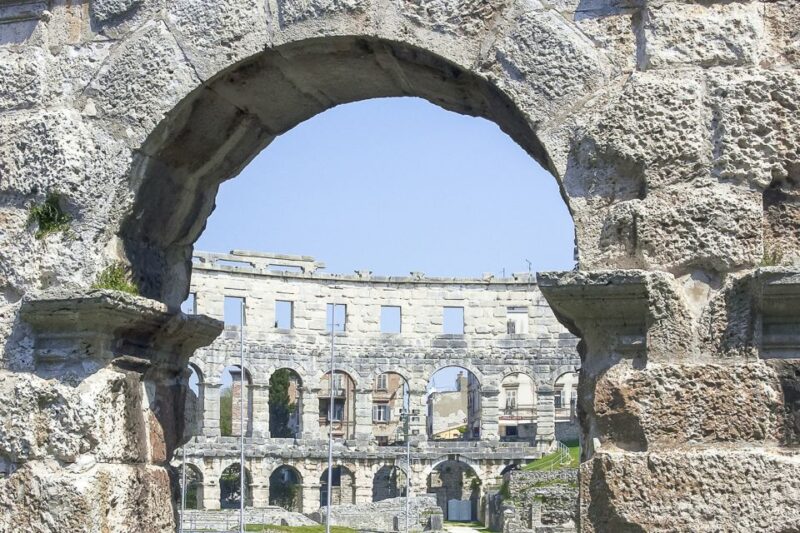 Pula: Arena Entrance Ticket - Arena History