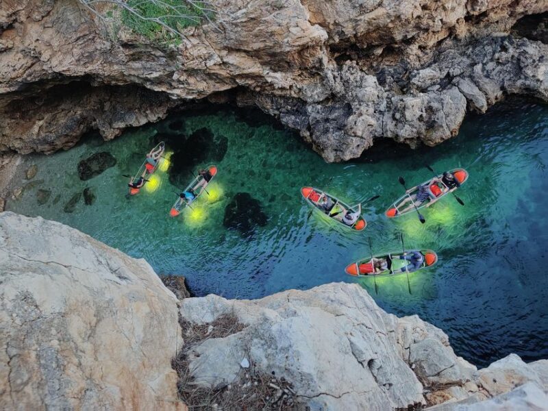 Pula: Blue Cave After Sunset/Night Tour in Transparent Kayak - Tour Accessibility and Logistics