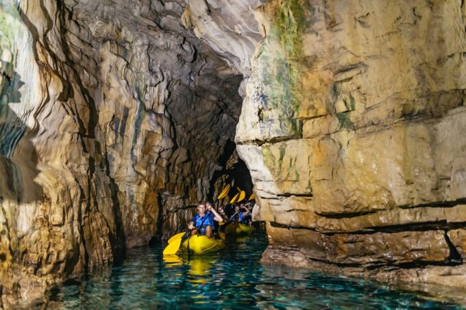 Pula: Blue Cave Kayak Tour With Snorkeling and Swimming - Activity: Pula Blue Cave Kayak Tour