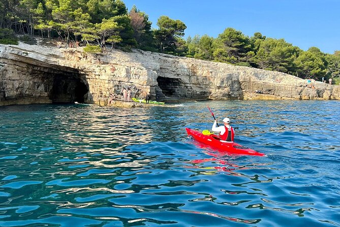 Pula: Blue Cave Kayak Tour With Swimming and Snorkeling - Experience Highlights