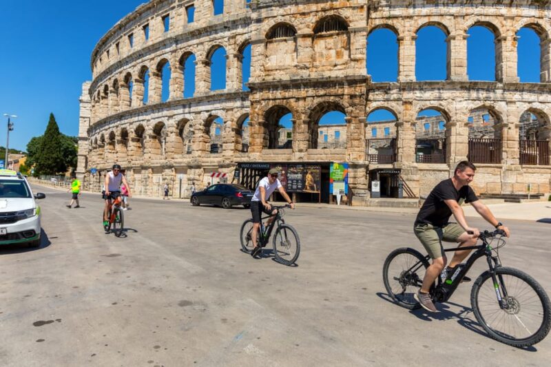 Pula E-Bike Tour: From Verudela to Pula City Center - Itinerary Highlights