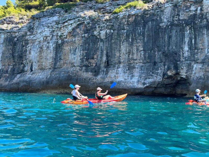Pula: Kayak Adventure With Cave & Island Snorkeling - Weather Policy and Photo Guidelines