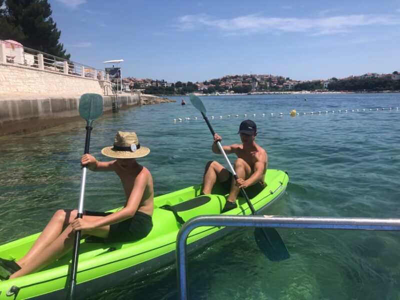 Pula: Kayaking and Snorkeling Self-Guided Tour - Inclusions