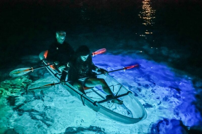 Pula: Night-Time Sea Kayaking Tour in Transparent Kayak - Good To Know