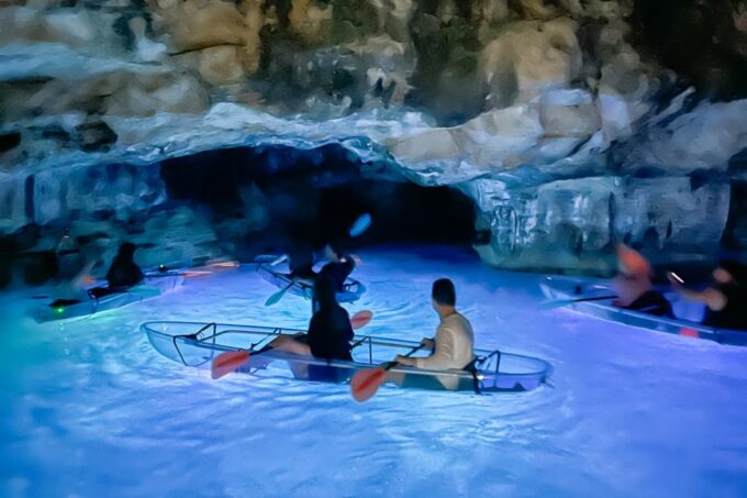 Pula: Night-Time Sea Kayaking Tour in Transparent Kayak - Transparent Kayak Details