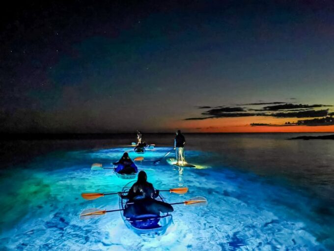 Pula: Night-Time Sea Kayaking Tour in Transparent Kayak - Exploring Hidden Gems