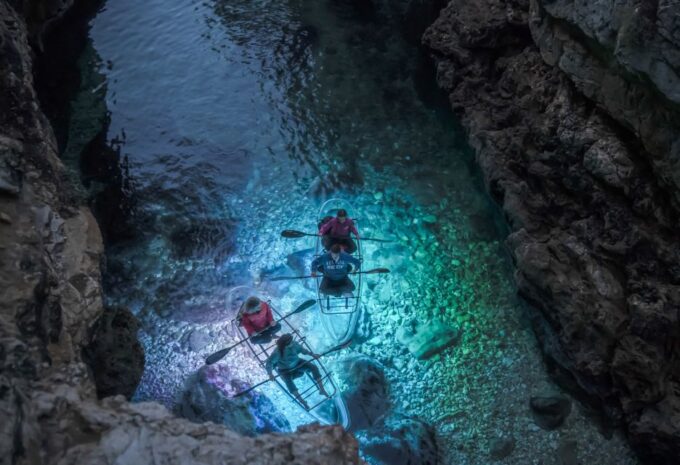 Pula: Night-Time Sea Kayaking Tour in Transparent Kayak - Capturing Memories