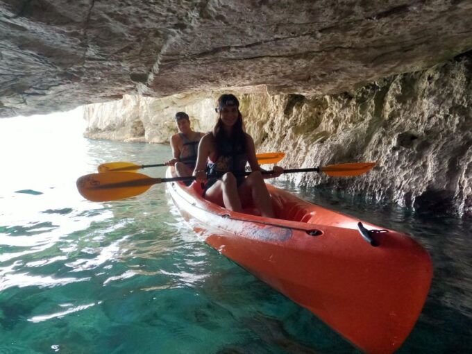 Pula: Sea Cave and Cliffs Guided Kayak Tour in Pula - Activities